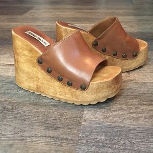 Steve madden clog wedge
